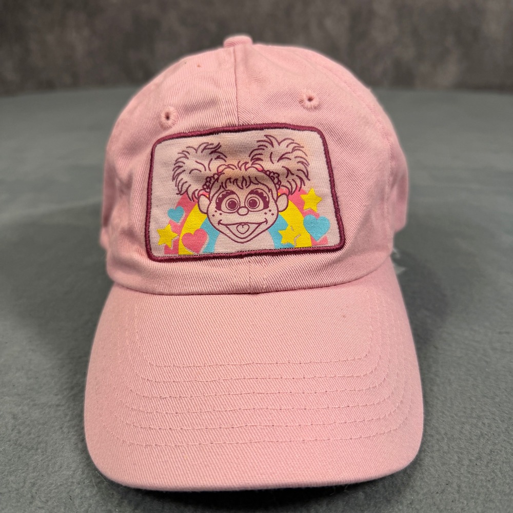 Sesame Street Abby Cadabby Pink Baseball Hat Kids SeaWorld Sesame Place Small